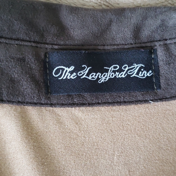 Langford Line Women's Suede Roja Shirt/Jacket - Picture 5 of 9